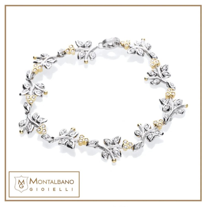 Bracciale Ramage preziosa lungo 18kt